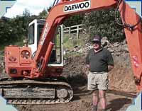 John Turner & his (T)rusty Digger!